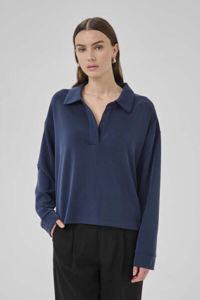 Helle polo blouse after midnight MEW