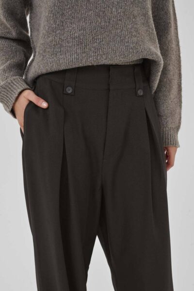 Disa high wide pant espresso MEW