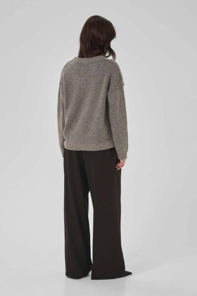 Disa high wide pant espresso MEW