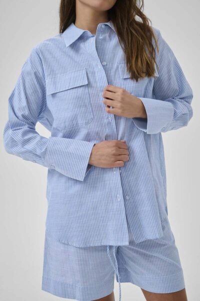 Skye shirt silver lake blue MEW