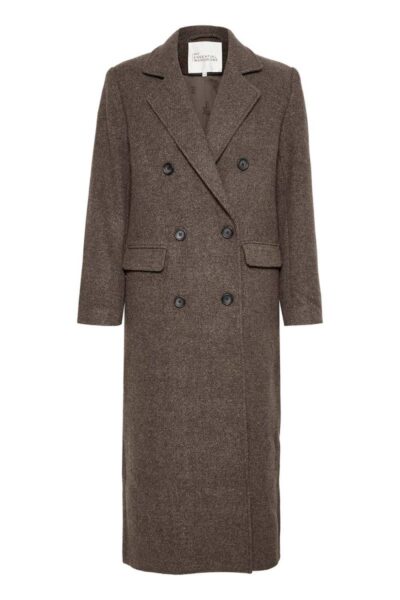 Frannie coat seal brwon mela MEW