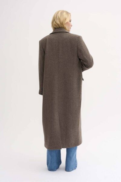 Frannie coat seal brwon mela MEW