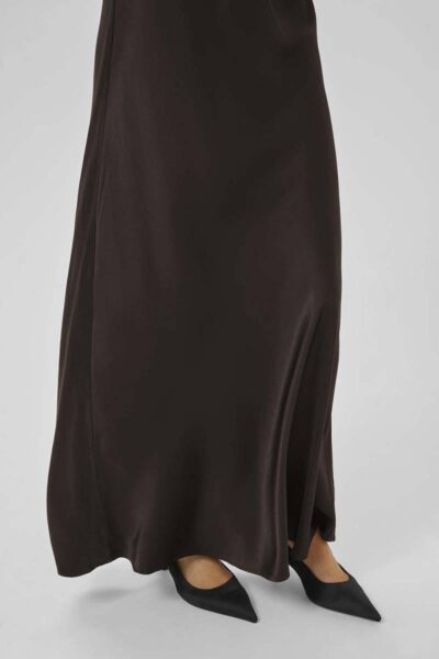 Estelle long skirt espresso My Essential Wardrobe