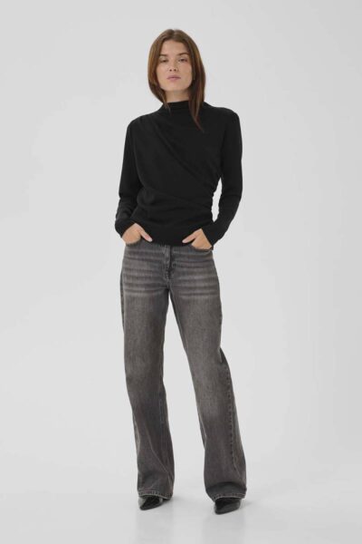 Helle blouse black My Essential Wardrobe