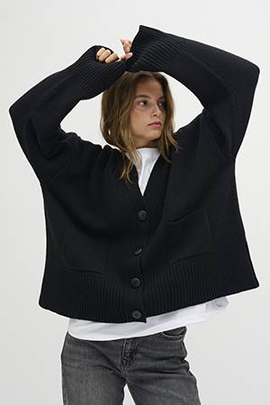 London cardigan black My Essential Wardrobe