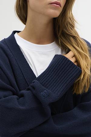 London cardigan navy My Essential Wardrobe