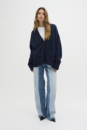 London cardigan navy My Essential Wardrobe