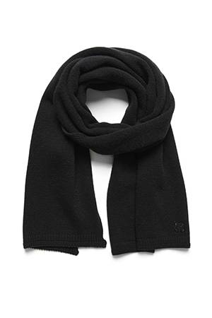Oslo scarf black My Essential Wardrobe