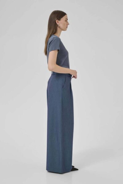 Vitta high wide pant dark slate MEW