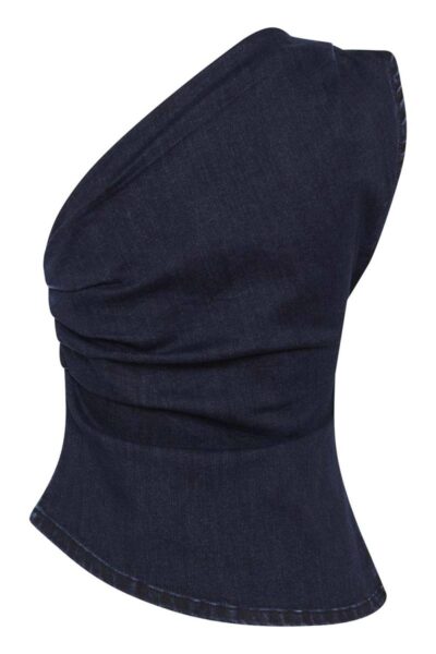 Ayo off shoulder top d-blue My Essential Wardrobe