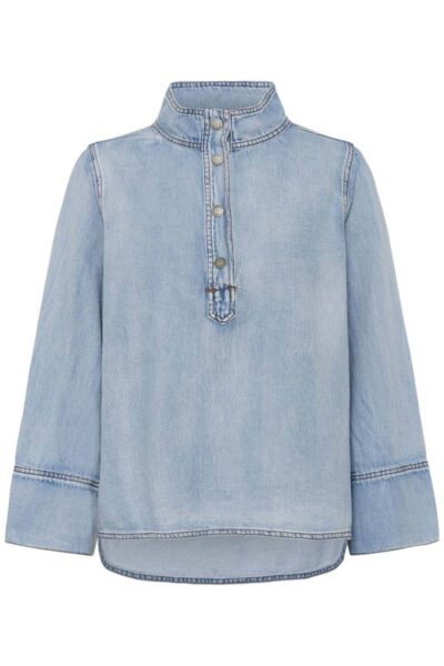 Hilma 171 boxy blouse light blue wash MEW
