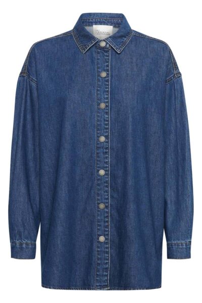 Hilma 171 shirt medium blue My Essential Wardrobe