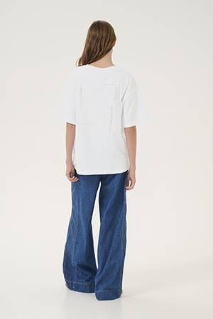 Slam black logo tee b-white My Essential Wardrobe
