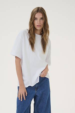 Slam black logo tee b-white My Essential Wardrobe