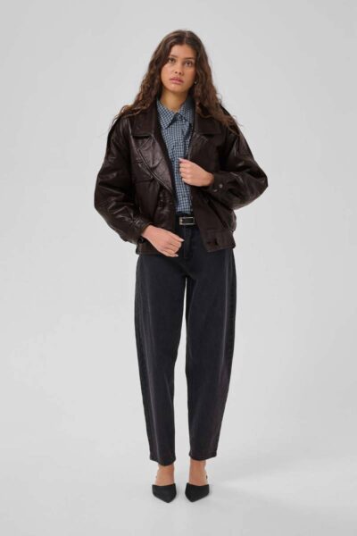 Jackie leather jacket delicioso MEW