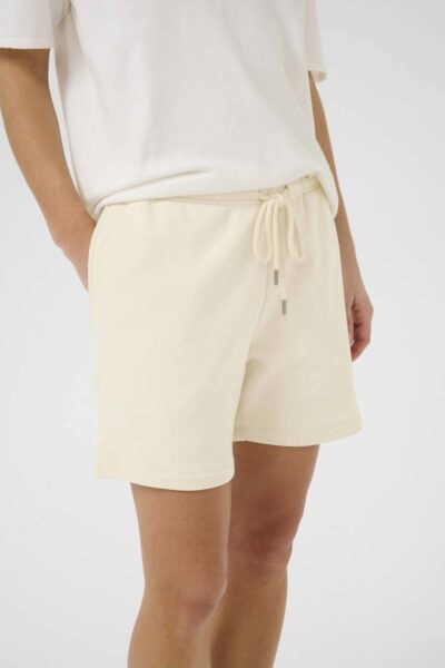 Sara shorts almond milk My Essential Wardrobe
