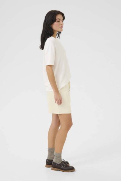 Sara shorts almond milk My Essential Wardrobe