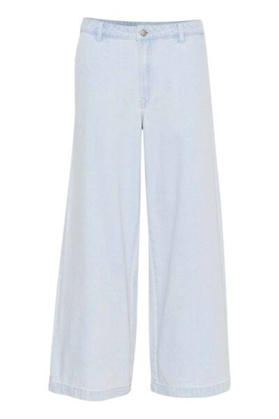 Winnie 160 wide pant l-blue My Essential Wardrobe