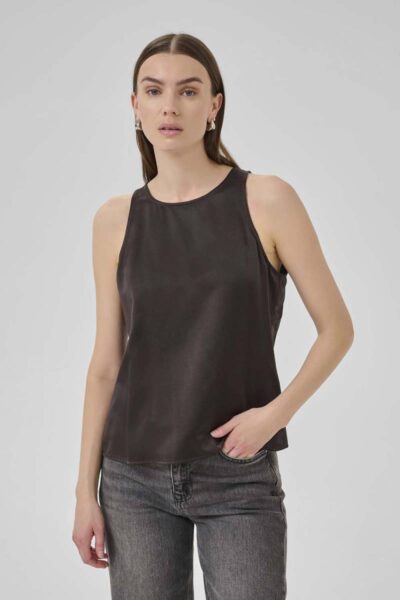 Estelle top espresso My Essential Wardrobe