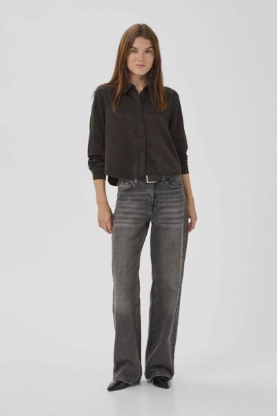 Estelle short shirt espresso MEW