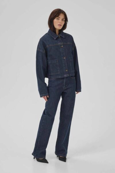 Malle 139 deco denim jacket dark blue MEW