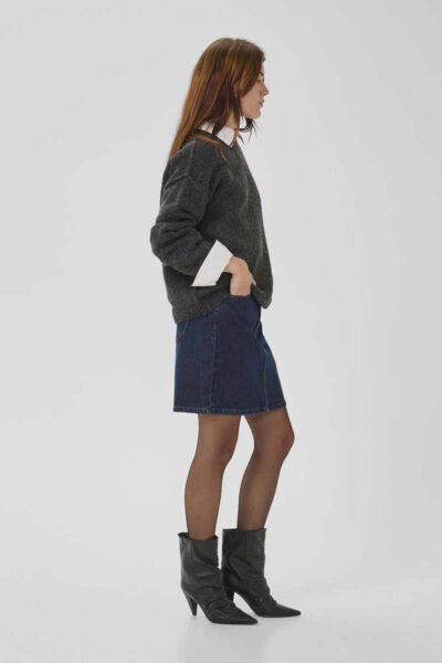 Cady 139 mid skirt dark blue MEW