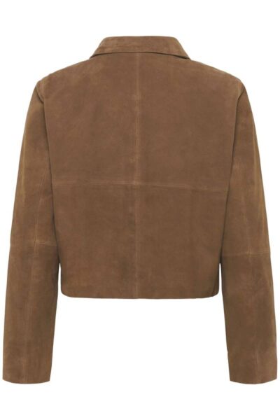 Petra suede jacket tobacco brown MEW