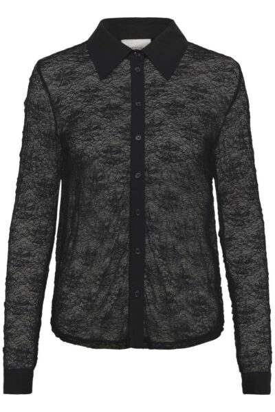 Rita shirt black My Essential Wardrobe