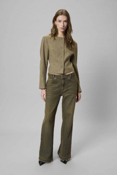 Billa short blazer amber mel.My Essential Wardrobe
