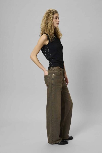 Louis 139 high wide amber retro MEW