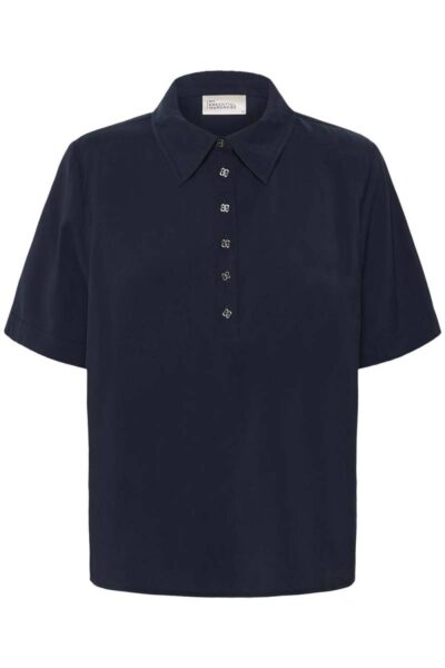 Mindy polo tee dark sapphire MEW