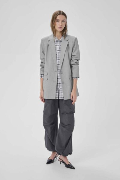 Hanna blazer light grey mel. MEW