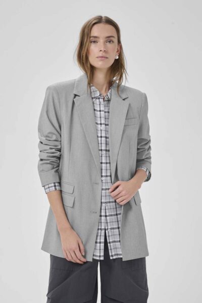 Hanna blazer light grey mel. MEW