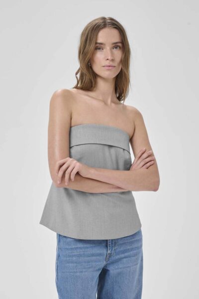 Hanna corsage light grey mel. MEW