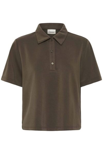 Helle polo tee major brown MEW
