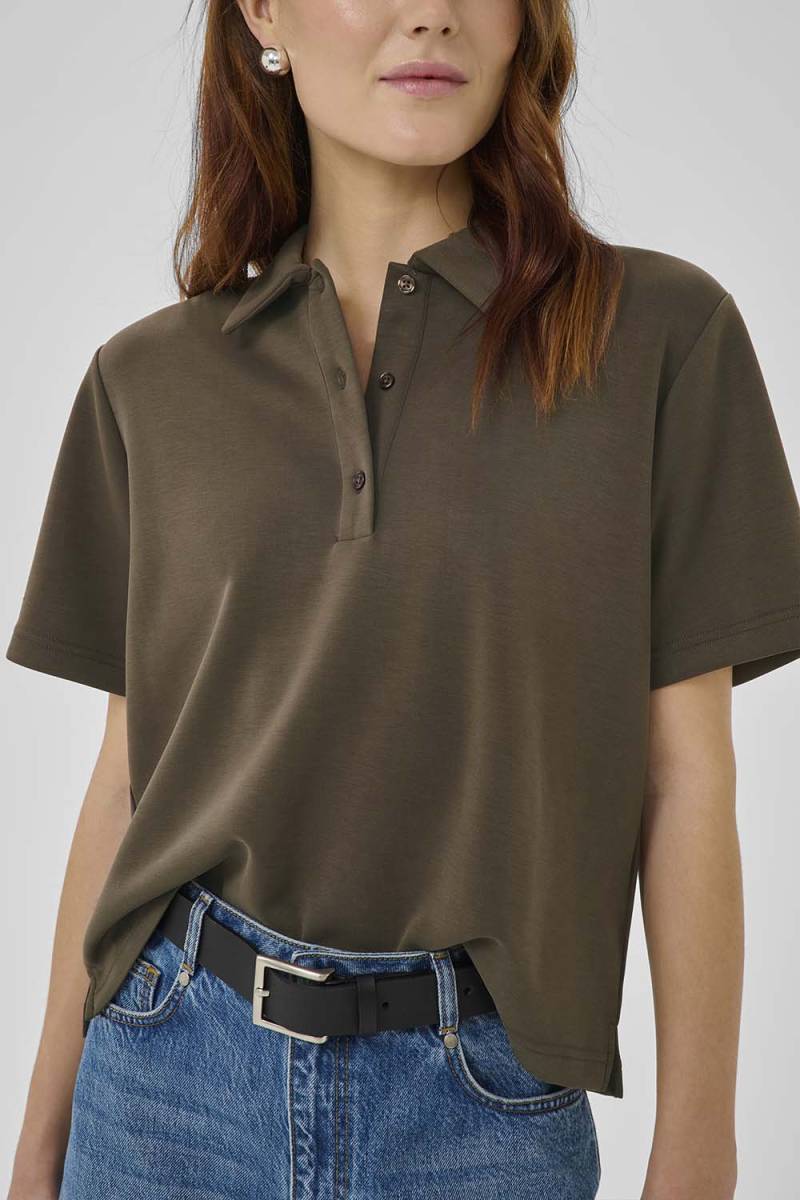 Helle polo tee major brown MEW - Afbeelding 4