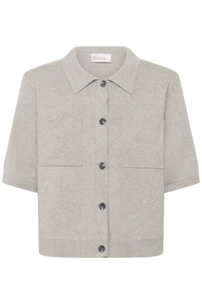 Stino knit cardigan medium grey mel. MEW