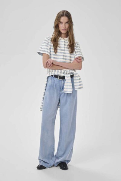 Asla polo tee snow white MEW