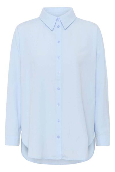 Vilda sunna boxy shirt cashmere blue MEW