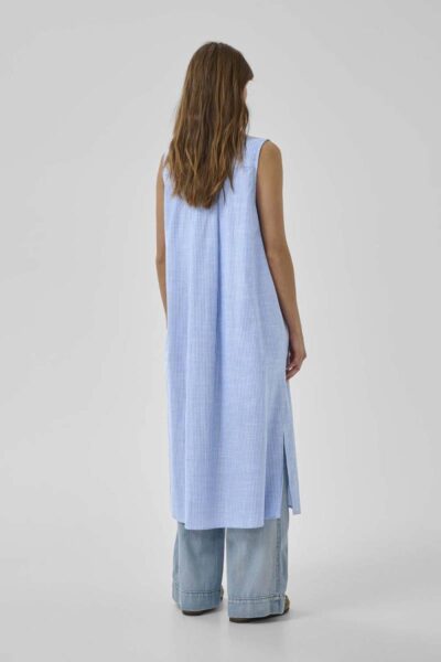 Skye sunna sleeveless dress silver lake blue MEW