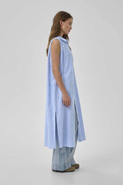 Skye sunna sleeveless dress silver lake blue MEW