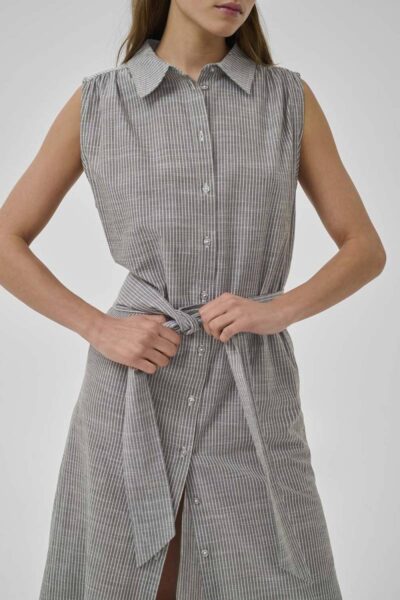 Skye sunna sleeveless dress forest night strip MEW