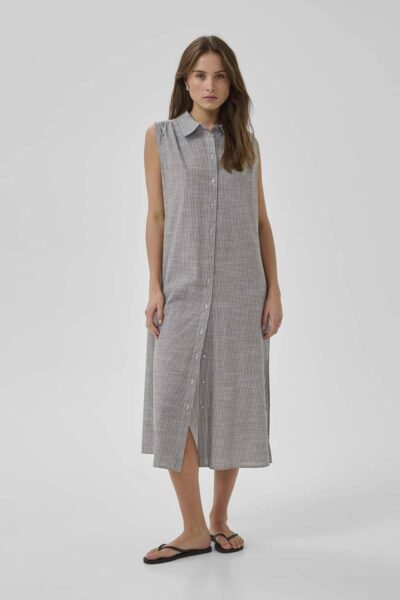 Skye sunna sleeveless dress forest night strip MEW