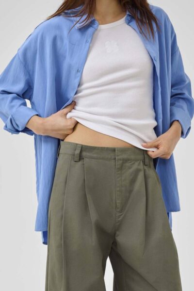 Gisva pant light forest long MEW