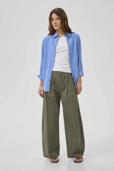 Gisva pant light forest long MEW