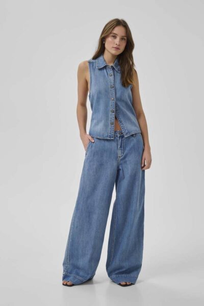 Sunna 171 top medium clear blue MEW