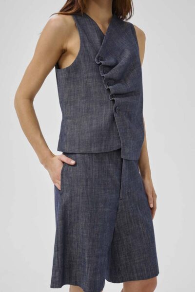 Dazzie city shorts dark blue wash MEW