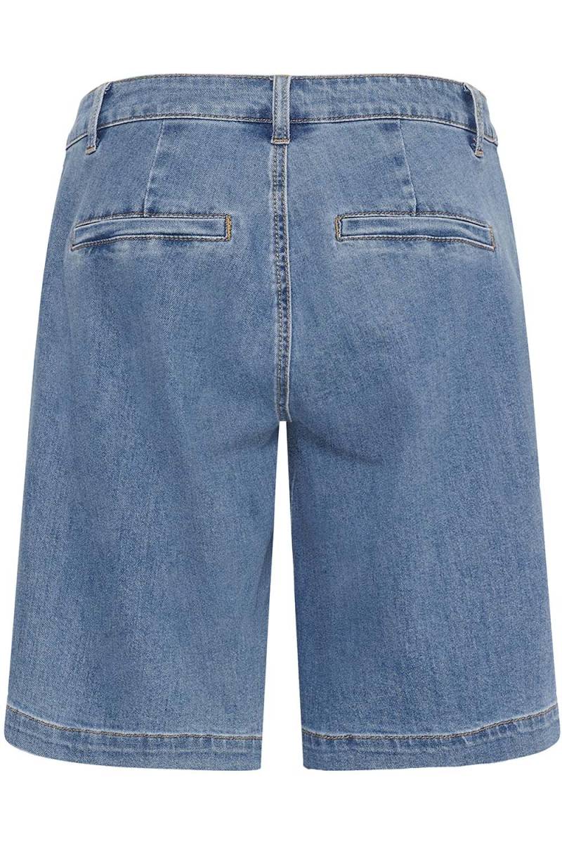 Lara 115 cityshorts medium blue wash MEW - Afbeelding 5