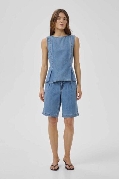 Lara 115 cityshorts medium blue wash MEW