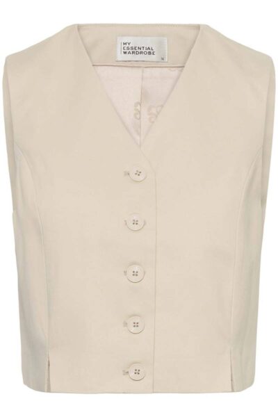 Gisva vest oatmeal MEW